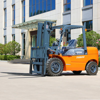 Industriële zware dieselforklift met hydraulische transmissie
