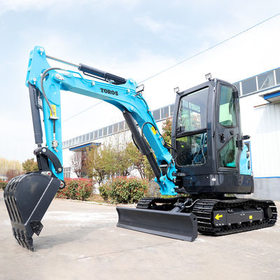 kwaliteit  930mm Chassis Width 1200kg Mini Crawler Excavator For Light Construction fabriek