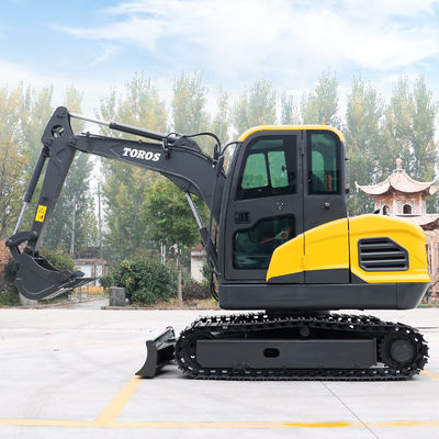 Powerful 1.2Ton Mini Hydraulic Excavator With 1200mm Track Length