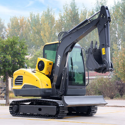 Powerful 1.2Ton Mini Hydraulic Excavator With 1200mm Track Length