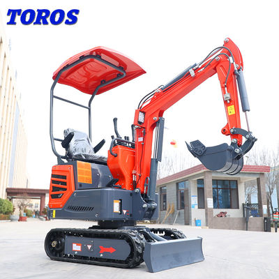 Agricultural Orchard Mini Excavator Machine 2 Ton Mini Digger Multi Functional