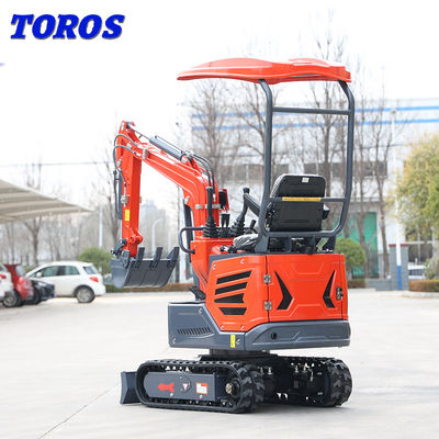 Agricultural Orchard Mini Excavator Machine 2 Ton Mini Digger Multi Functional