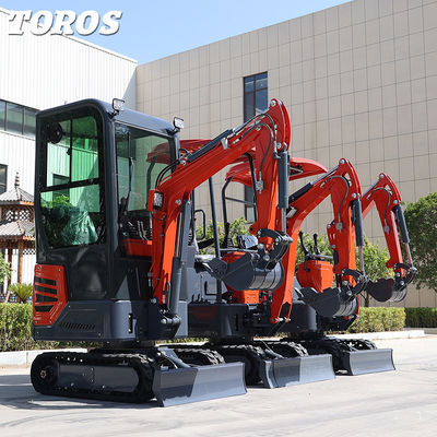 Multipurpose 1.2 Ton Hydraulic Compact Excavator Small Earth Moving Equipment