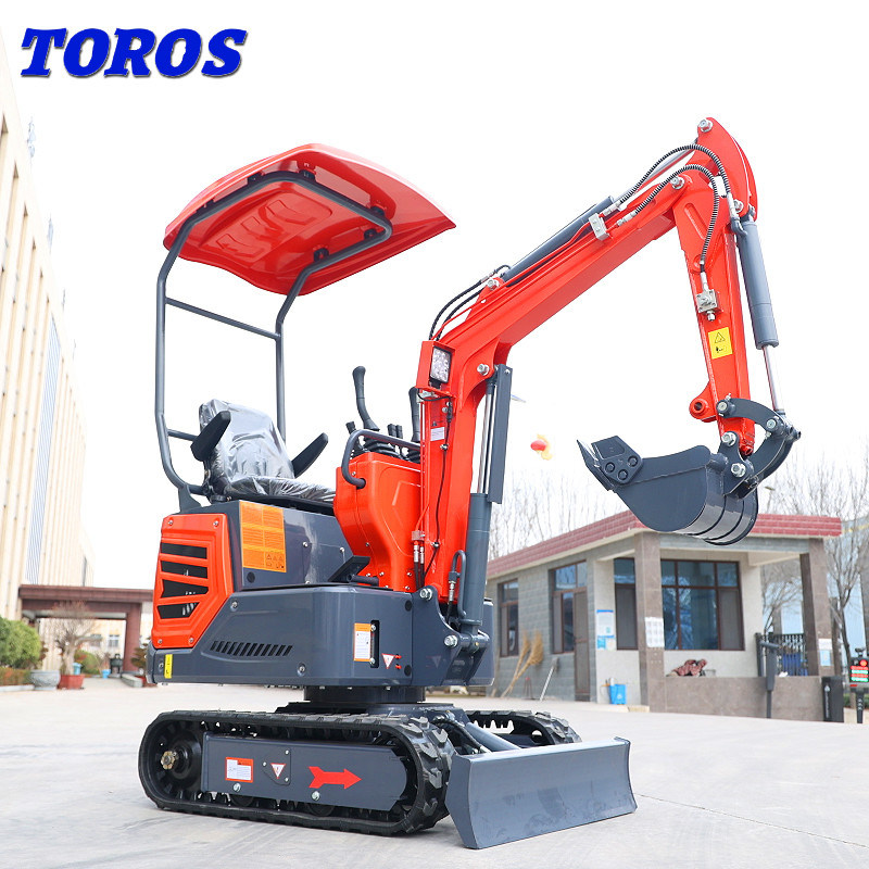 Agricultural Orchard Mini Excavator Machine 2 Ton Mini Digger Multi Functional