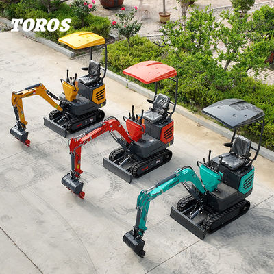 1200 kg Huishoudelijke mini-graafmachine met volledige functie
