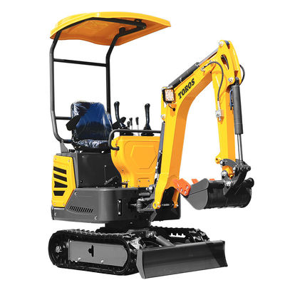 1.2 ton draagbare mini-graafmachine multifunctioneel met aansluiting