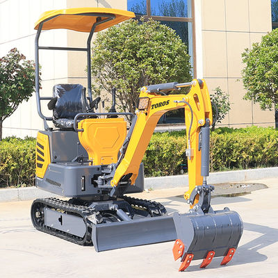 1.2 ton draagbare mini-graafmachine multifunctioneel met aansluiting