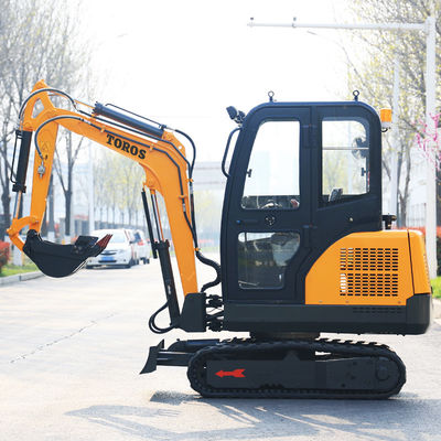 EURO 5 2 ton mini graafmachine kleine huishoudelijke graafmachine laag verbruik