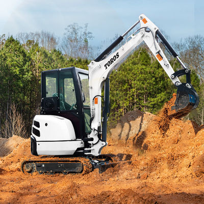 Toros 3,5 ton Mini Digger Minibagger Compacte graafmachine