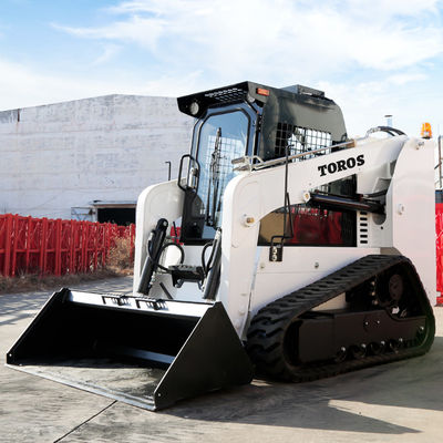 Epa4 Euro5 Compact Skid Steer Loader met hydraulische breaker hydrostatische aandrijving