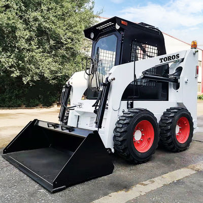 Epa4 Euro5 Compact Skid Steer Loader met hydraulische breaker hydrostatische aandrijving