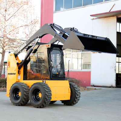 Epa4 Euro5 Compact Skid Steer Loader met hydraulische breaker hydrostatische aandrijving