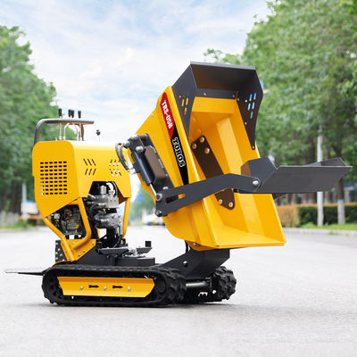 Geïntegreerde zelflaadbare mini dumpercrawler voor aardwerk