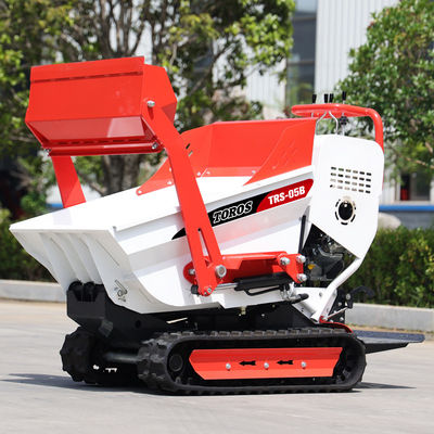 200-400 pk Diesel Mini Dumper Truck met blad / luchtvering