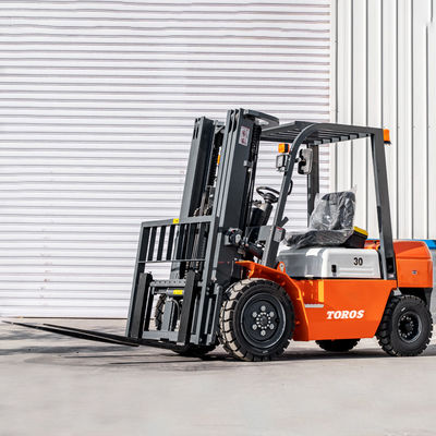 Solid Tire 2,5-3,5 ton Diesel Vorklift Zware Vorklift Truck Voor Warehouse