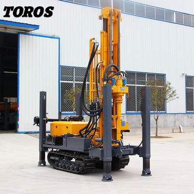 TOROS Power Diesel Hydraulische Crawler Boormachine Met YUCHAI Motor