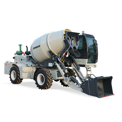 Zeer efficiënte 6x4 betonmixer met max. ontladingshoogte 3,8m