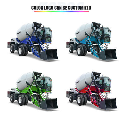 Cummins Weichai Motor Carbon Steel Betonmixer Truck 10-20m3 Capaciteit