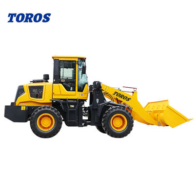 Verscheidene doeleinden Compact Front End Wheel Loader Machine Met 0,5m2 Bucket