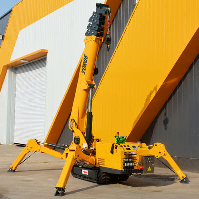 Goedkeuring door de EPA Kleine 3 ton spinnekraan 5 ton kruiperkraan Boom Lift