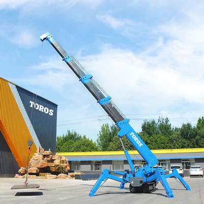 Goedkeuring door de EPA Kleine 3 ton spinnekraan 5 ton kruiperkraan Boom Lift