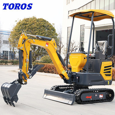 Mini Crawler Graafmachine 1,2 ton