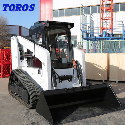 Sneeuwverwijder Mini Track Skid Steer Aardwerk Compact Skid Steer Machine