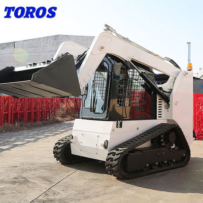 C.E. Goedgekeurde kleine skid steer track loader gepersonaliseerd beschikbaar voor wegwerken