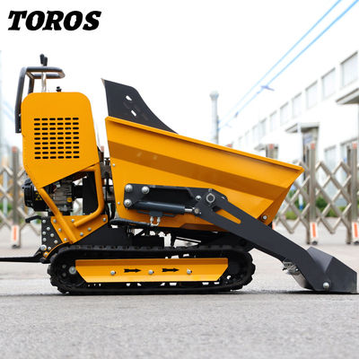 Voorste laadstand Op Diesel Mini Crawler Dumper 200 pk-400 pk Vermogen