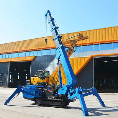 1 ton spinnekraaier kraan mini kraan met spoor hoge prestaties