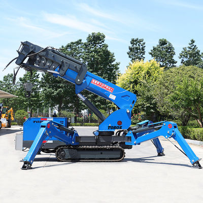 8000 kg zware mobiele spinkraan 16 m max. hefhoogte
