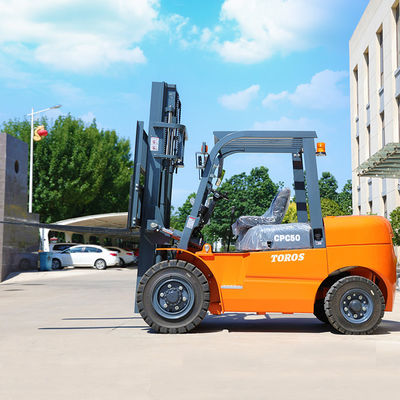 Gepersonaliseerde hydraulische zware diesel vorkheftruck 3-4 meter lang