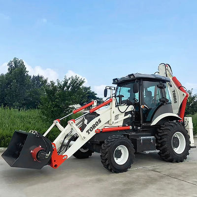 Grote bouwmachine voor het laden van boorboten