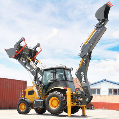 Graaflaadmachine op wielen van 2500 kg