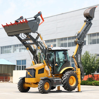 Graaflaadmachine op wielen van 2500 kg