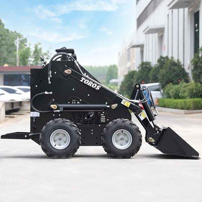 Multifunctionele Mini Skid Steer Loader 60-70In Hoogte Hoge prestaties