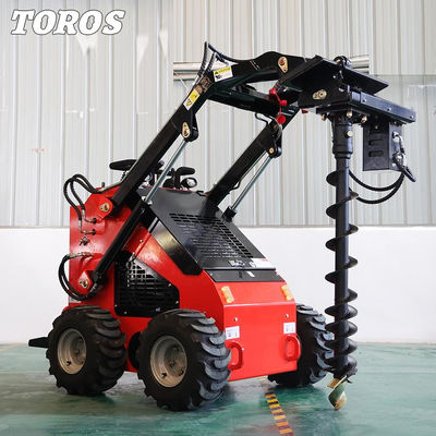 Kleinschalige boerderij Skid Steer Compact Skidsteer Loader 1000-1500 Lbs