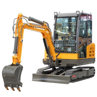 Een veelzijdige mini-graafmachine met 300 mm spoorbreedte en 3,5 ton capaciteit