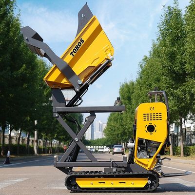 20MPa krachtige motor Mini Dumper 500kg 85mm bodemvrijheid
