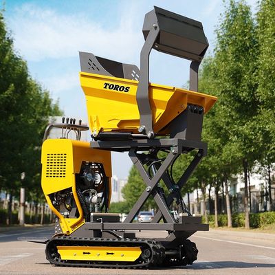 Efficiënte mini dumper 0,5 ton 500 kg Maximale lading 1,1 l Motor oliecapaciteit
