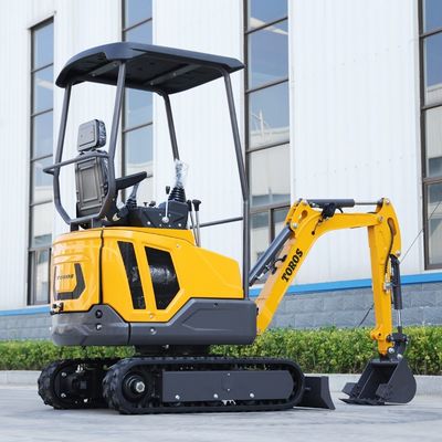 Hoogwaardige mini-crawlergraver met een sterke graafcapaciteit