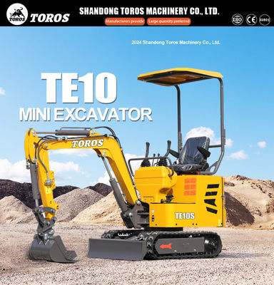 Toros de nieuwste mini graafmachine, multifunctionele kleine graafmachine, aanpasbare kleuren