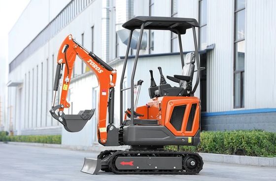 Minigraafmachine 1600kg bedrijfsgewicht, Kubota motor