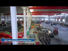 20ft Hoge Ruwe Terreinvorkheftruck 30 Gal Fuel Tank Capacity 000 Pond Gewichts