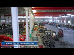 Gesloten Diesel 4wd Rough Terrain Vorklift Heavy Duty Power Source